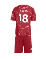 Liverpool Cody Gakpo #18 Hjemmedraktsett Barn 2026-27 Korte ermer (+ bukser)